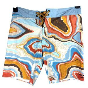 Billabong Airlite Sundays  Swim Trunks Mens 31 Multicolor Polyester & Elastane